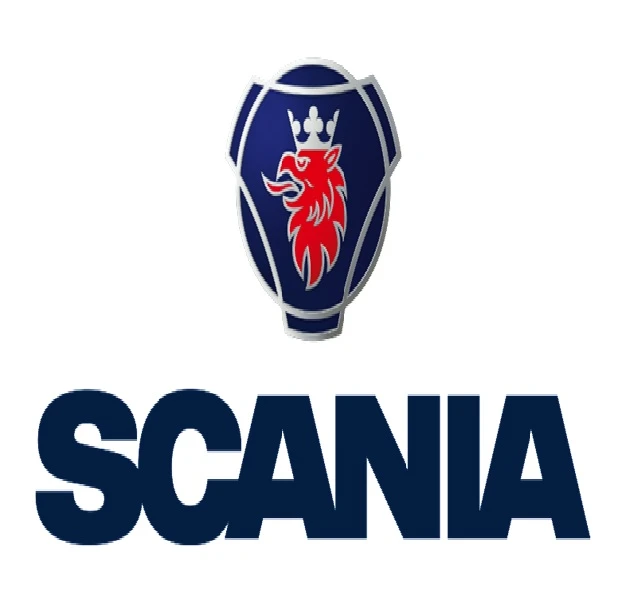 Logo da marca SCANIA